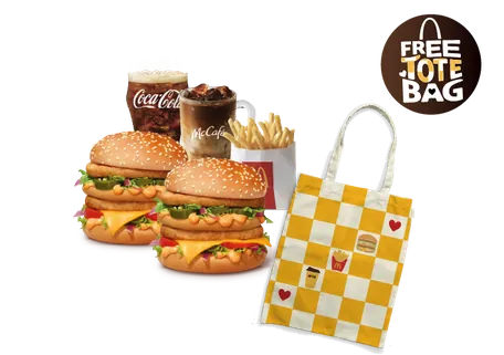 Tote-ally Yours Mac Meal - Chicken Maharaja Mac Burger