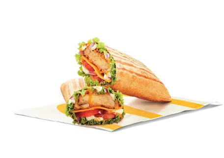 Salad Wrap with Grilled Chicken