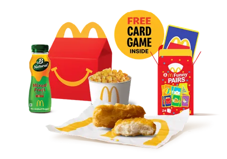 2 Pc Chicken Nuggets Happy Meal 2 Pc Chicken Nuggets Happy Meal