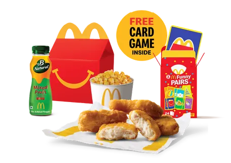 4 Pc Chicken Nuggets Happy Meal 4 Pc Chicken Nuggets Happy Meal