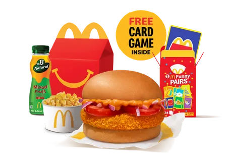 McAloo Tikki Burger Happy Meal McAloo Tikki Burger Happy Meal