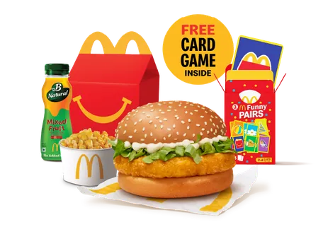 McChicken Burger Happy Meal McChicken Burger Happy Meal