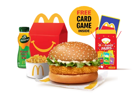 McVeggie Burger Happy Meal McVeggie Burger Happy Meal