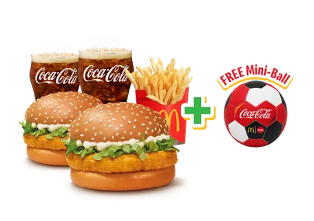McChicken Mini Football Meal