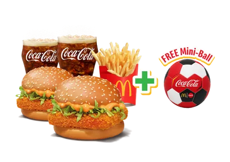 McSpicy Paneer Mini Football Meal