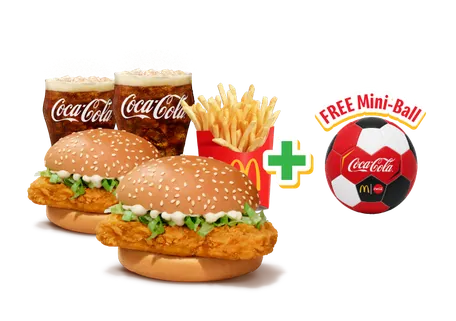 McSpicy Chicken Mini Football Meal