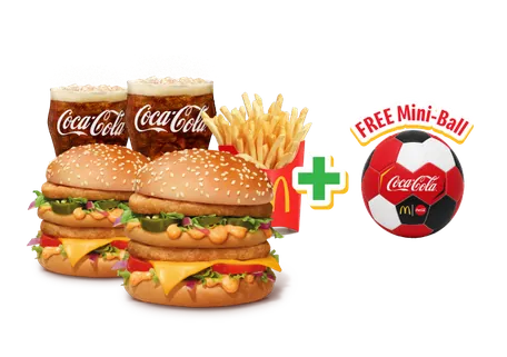 Maharaja Mac Chicken Mini Football Meal