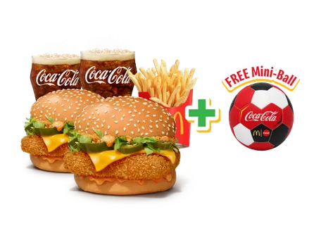 McSpicy Premium Veg Mini Football Meal