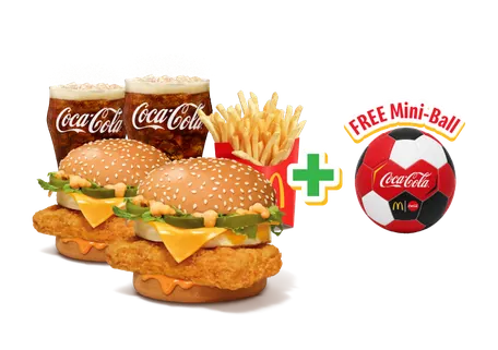 McSpicy Premium Chicken Mini Football Meal