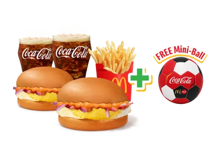 Masala McEgg Mini Football Meal