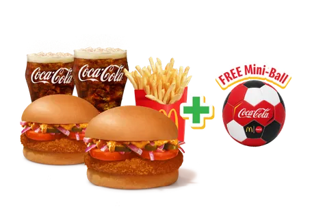 Mexican McAloo Tikki Mini Football Meal