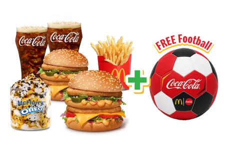 Maharaja Mac Chicken&nbsp;Football Meal