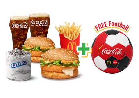 McCheese Veg&nbsp;Football Meal