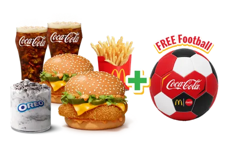 McSpicy Premium Veg Football Meal