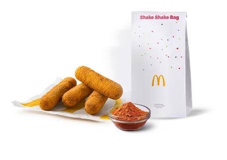 Corn & Cheese Strips (4 Pc) + Piri Piri
