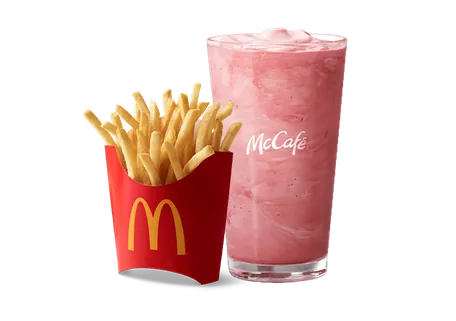 Shravan Combo : UnSalted Fries + Strawberry Shake