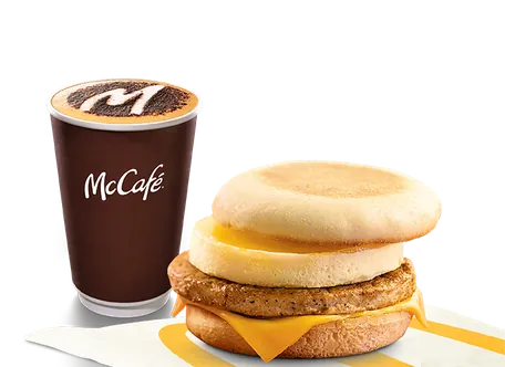 Chicken Sausage & Egg McMuffin Sandwich Combo Chicken Sausage & Egg McMuffin Sandwich Combo
