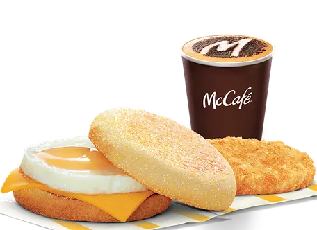 Egg & Cheese McMuffin 3 Pc Meal Egg & Cheese McMuffin 3 Pc Meal