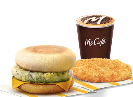 Veg McMuffin 3 Pc Meal Veg McMuffin 3 Pc Meal